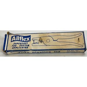 Vintage Unusual Pliers Made in New Zealand - A tag system Applicator